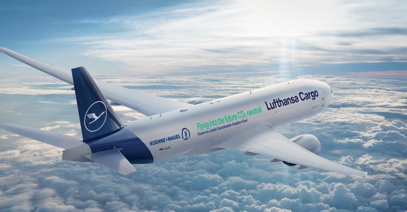 Lufthansa CO2-neutral power-to-liquid fuel