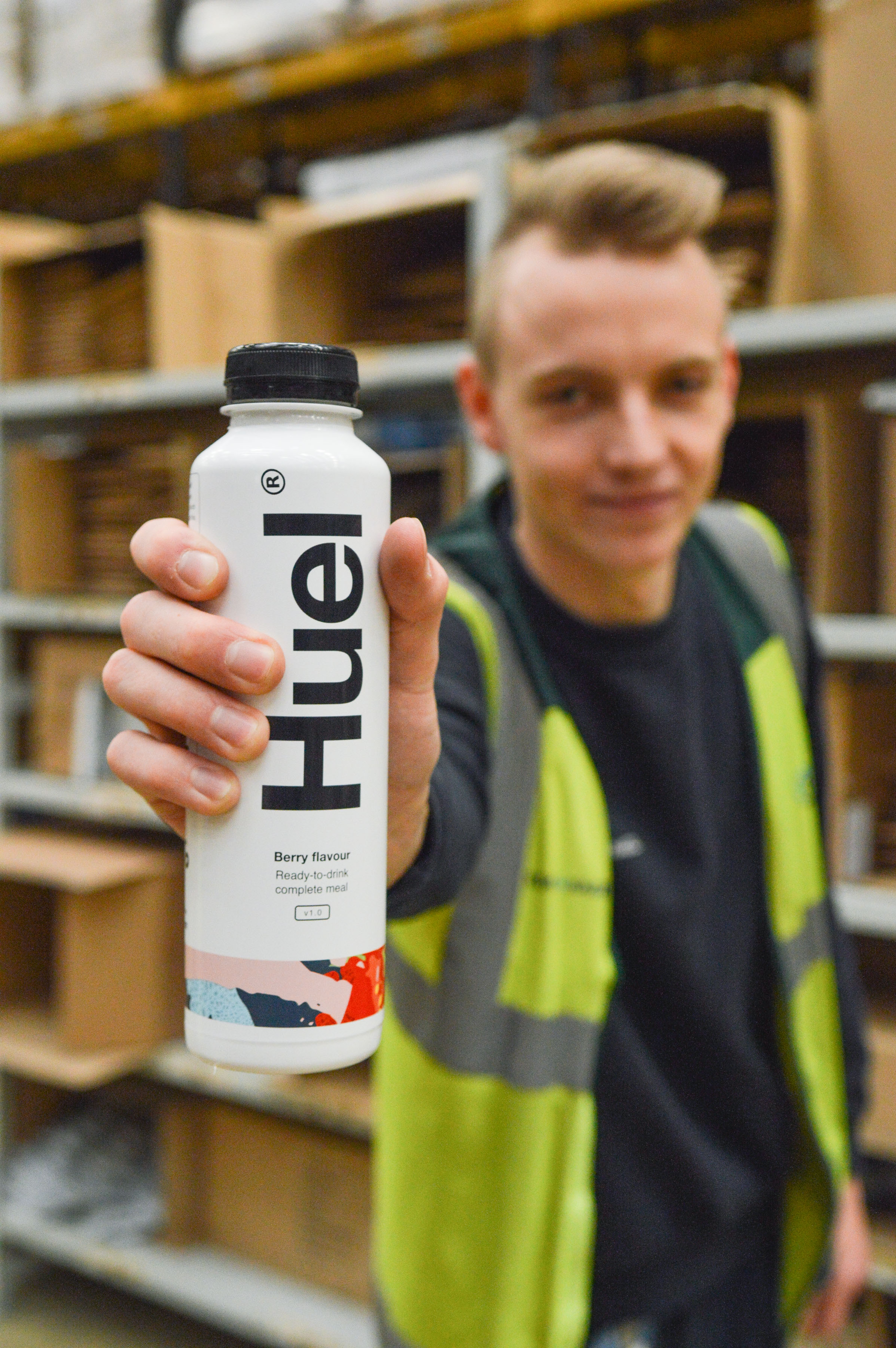 Huel Kuehne+Nagel partnership